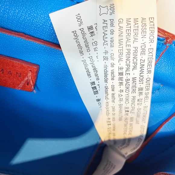 ZARA Burnt Orange Suede Crossbody Purse - Picture 7 of 11